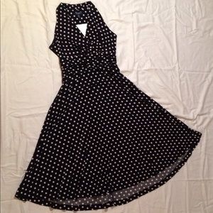 Polka Dot Midi Dress